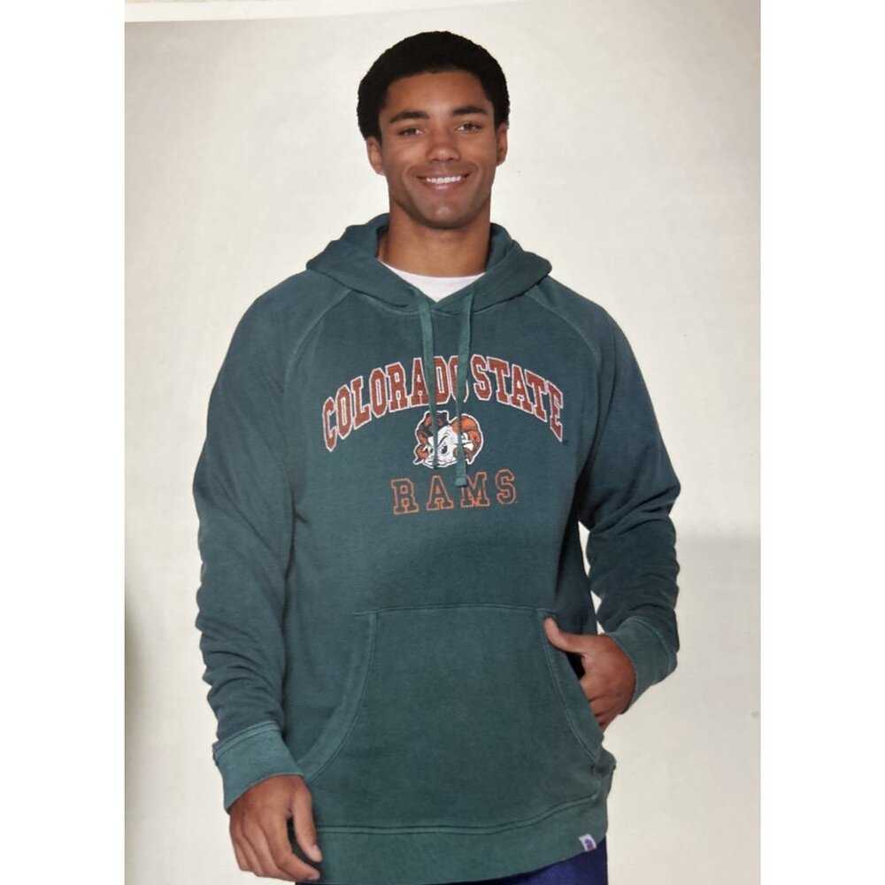 Colorado State CSU Sailor Aggies Rams Hoodie Sweatshirt Large NCAA NEW Colosseum